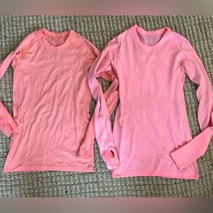 Lulu lemon workout tops size 6